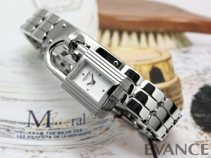 楽天市場】【中古】 エルメス ケリーウォッチ KE4.110 ホワイト  