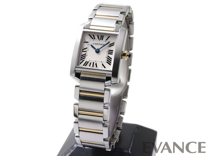 楽天市場】【中古】 カルティエ タンク フランセーズ SM W51007Q4  