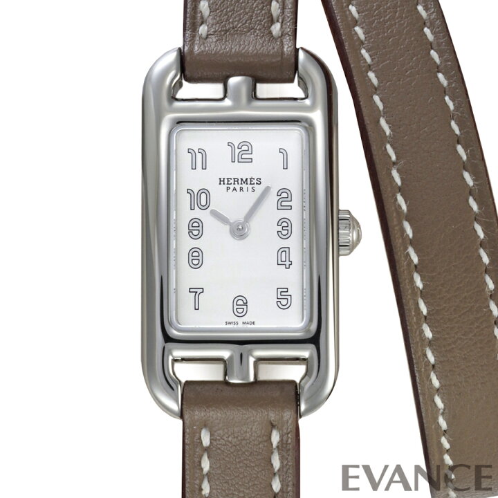 楽天市場】【中古】 エルメス ナンタケット NA2.110 シルバー  