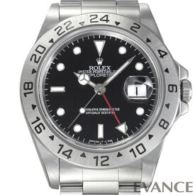 【中古】 ロレックス エクスプローラーII 16570 ブラック T番 メンズ 【腕時計】【ROLEX】