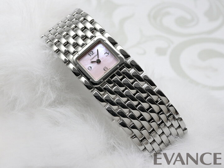 楽天市場】【中古】 カルティエ リュバン W61003T9 ピンク  