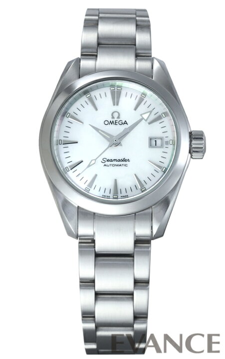 楽天市場】【中古】 オメガ シーマスター アクアテラ 2573.70 ホワイト  