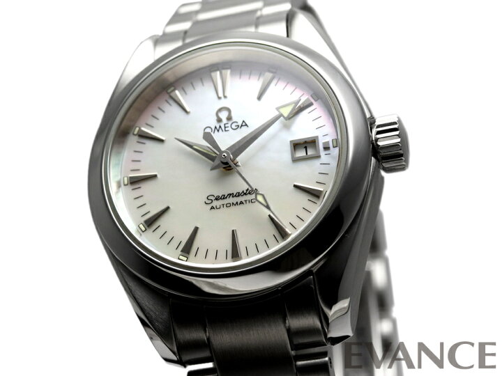 楽天市場】【中古】 オメガ シーマスター アクアテラ 2573.70 ホワイト  