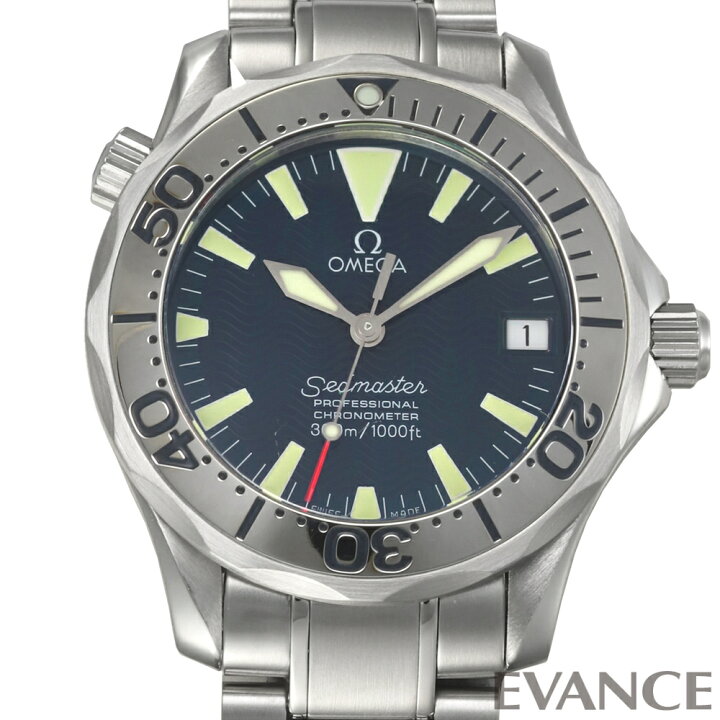 楽天市場】【中古】 オメガ シーマスター 300 36mm 2253.80 ブルー  