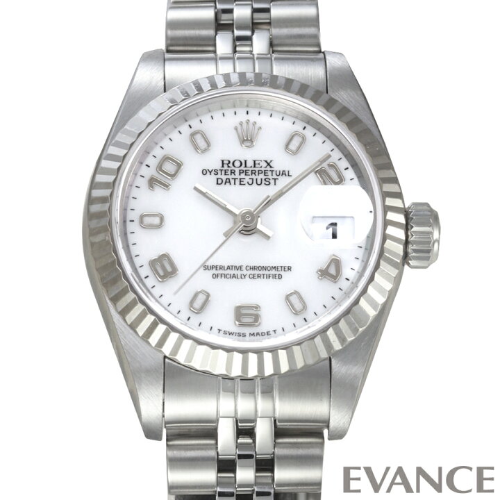 楽天市場】【中古】 ロレックス デイトジャスト 69174 ホワイト U番  