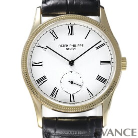 【中古】 パテック・フィリップ カラトラバ 3796DJ ホワイト メンズ 【腕時計】【PATEK PHILIPPE】