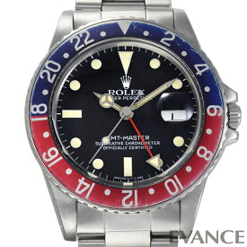【アンティーク】 ロレックス GMTマスター 16750 赤青ベゼル メンズ 【腕時計】【ROLEX】