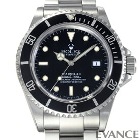 【中古】 ロレックス シードゥエラー 16600 ブラック U番 メンズ 【腕時計】【ROLEX】