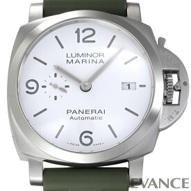【中古】 パネライ ルミノール マリーナ PAM01314 ホワイト W番 メンズ 【腕時計】【PANERAI】