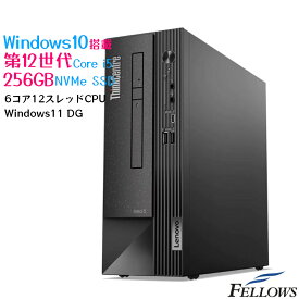 【エントリーでP10倍＋店内10倍UP】 新品 デスクトップ PC パソコン ThinkCentre Neo 50s Small Gen3 11SWS18700 Windows10 Pro Core i5-12400 8GBメモリ 256GB SSD NVMe DVD