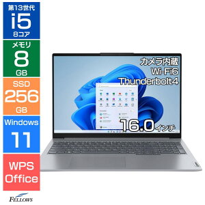 �V�i �m�[�g�p�\�R�� Win11 Pro 8�R�A i5 ��13���� USB4 �J�����t�� Lenovo ThinkBook 16 Gen6 21KH00PPJP 16�C���` 8GB 256GB SSD Wi-Fi6 �e���L�[ �w�� ���m�{�m�[�g�p�\�R�� �V�i�m�[�g�p�\�R�� �p���t�� �V�i�p�\