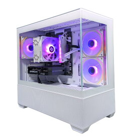 【当店限定ポイントアップ中】 新品 ゲーミングPC RTX5060 8GB GDDR7 Win11 Home 6コア Ryzen 5 7500 16GBメモリ 1TB SSD PCIe Gen3 FE-490-HC ハイクラス ホワイト 650W ハイスペック グラボ ゲーム