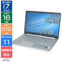 【エントリーでポイント5倍】 16GBメモリ ノートパソコン 中古 Aランク 良品 Win11 Home i7 第12世代 10コア 15s-fq5045TU 15.6インチ 512GB SSD カメラ テンキー 指紋 A4