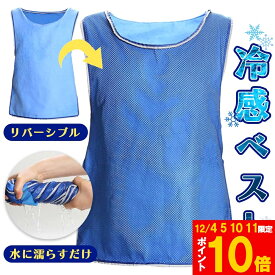 ★期間限定!ポイント5倍＆10倍★冷却ベスト クールベスト 冷感ベスト 冷却 熱中症 猛暑対策 冷却服 ひんやりグッズ 工事現場 工場内 屋外 スポーツ 冷感 涼しい 保冷服 農業 屋外作業 釣り 暑さ対策 夏 水冷 空調服 物理冷却 保冷