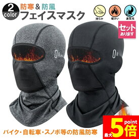 ★期間限定！ポイント5倍★フェイスマスク ネックウォーマー 防寒 目出し帽 保温 息苦しくない メガネホール バイク スキー スノボ 自転車 通勤 登山 スポーツ 作業 男女兼用