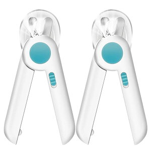 ★ポイント5倍 マラソンセール★ペット用爪切り ペット用 爪切り 2個セット 犬用爪切り 猫用爪切り ライト LEDライト付き 猫犬 猫用 うさぎ 爪とぎ 爪やすり 爪研ぎ 爪とぎ つめ切り おしゃれ