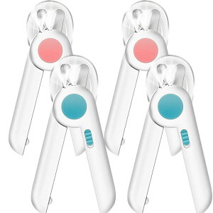★ポイント5倍 マラソンセール★ペット用爪切り ペット用 爪切り 4個セット 犬用爪切り 猫用爪切り ライト LEDライト付き 猫犬 猫用 うさぎ 爪とぎ 爪やすり 爪研ぎ 爪とぎ つめ切り おしゃれ