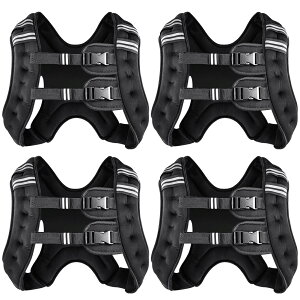 ウエイトベスト 10kg パワージャケット ウェイトベスト ウエイトジャケット 反射テープ 加重ベスト 通気 フィットネス 高負荷 ジャケット トレーニング 筋トレ 耐摩耗 男女兼用 夜間安全 反