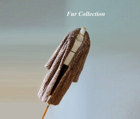 レオパード柄のミンクコートリアルファーコートミラノマダム新品処分☆イイファー　ロシアンセーブルコート・外商・レオパード・チンチラ・ サファイヤミンク・シャネルコート・エルメスコート・フェンディ・毛皮コートお好きな方に