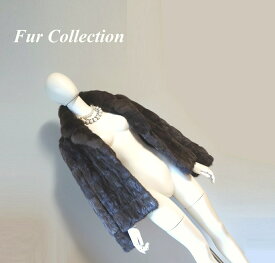 シンプルなセーブルコート【特価品】リアルファーコート新品処分☆誕生日プレゼント　女性　ロシアンセーブル・外商・レオパード・チンチラ・フォックス　シャネル・エルメス・フェンディ・毛皮コートお好きな方にお好きな方に