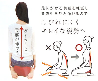 楽天市場 正座が楽になるクッション E ふとん屋さん