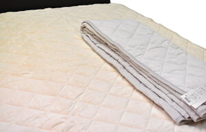 西川 コットンシンカーベロア あったか敷パッド毛布 CP-2758Q /クィーンサイズ