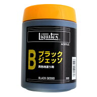 ブラックジェッソ500ml 容器入 リキテックス・メディウム