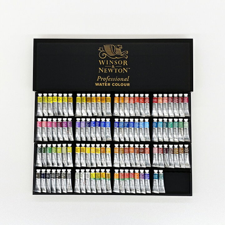 楽天市場】ウィンザー＆ニュートン水彩絵具セット 107色セット : 陶芸 