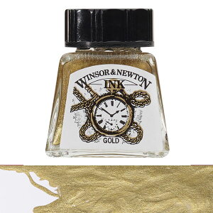 283 ゴールド(944) 14ml W&N ドローイングインク