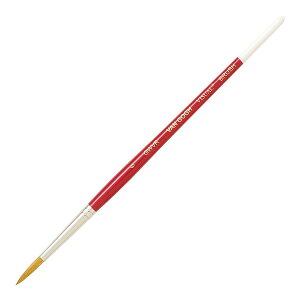 ヴァンゴッホ水彩ビジュアル筆 GWVR-#6 ナイロン・牛耳・山羊毛混毛/ラウンド