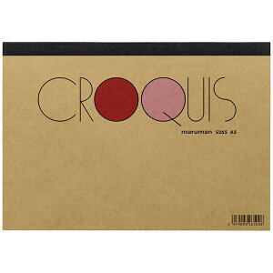 マルマン・クロッキーパッドA5 クリーム 60g 60枚