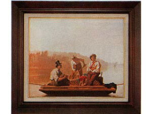 ミズリー川の舟人たち(ビンガム) F8号