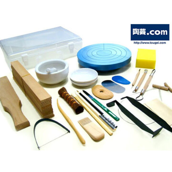 楽天市場】陶芸用品 道具セット／陶芸入門道具セット(陶芸.com 