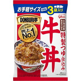 【10個セット】DONBURI亭　牛丼　3食パック　　120gX3