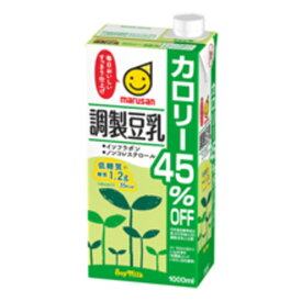 【6個セット】調整豆乳カロリー45％オフ　　 1000ml