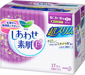 ロリエエフ超スリム特に多い昼用羽つき17個