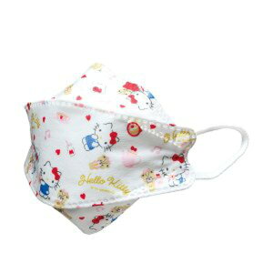 高機能立体マスク子供用ハローキティ(5枚入り)