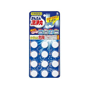 【ネコポス送料200円商品】【代金引換不可】【他商品同梱不可】かんたん洗浄丸  12錠入