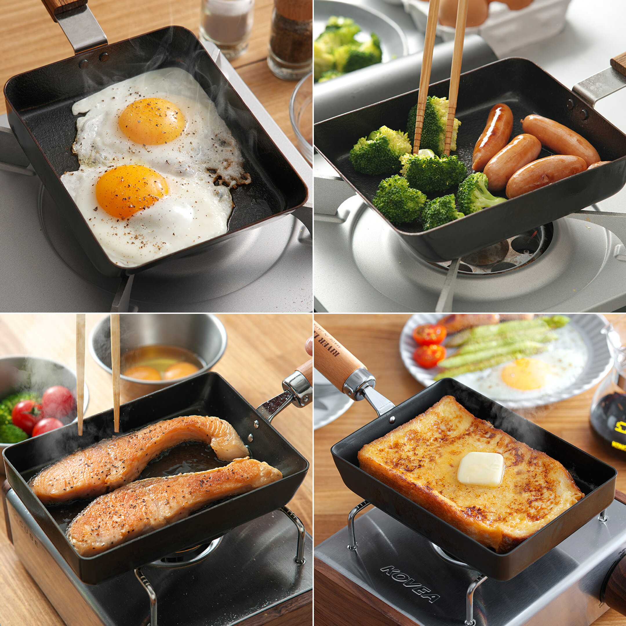 卵料理はもちろん、お弁当のおかずや少量の炒め物にも便利