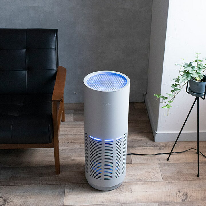 楽天市場】空気清浄機 ウィルス対策 cado LEAF 320i スマホ操作 Wi-Fi 