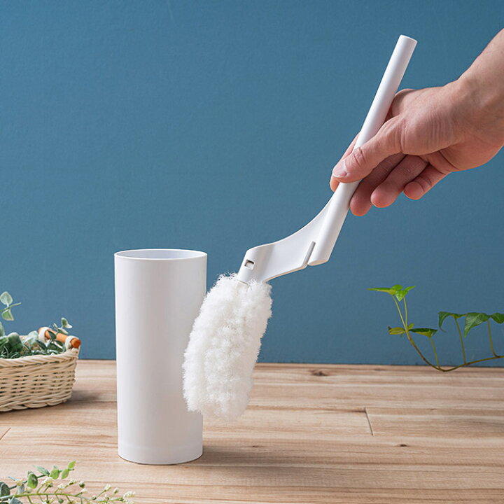 楽天市場 トイレブラシ おしゃれ Retto トイレクリーナー Retclw ホワイト トイレ クリーナー 衛生的 ソフト ソフトブラシ コンパクト 省スペース シンプル スタイリッシュ 機能的 清潔 掃除 トイレ掃除 洗剤不要 インテリアショップe Goods