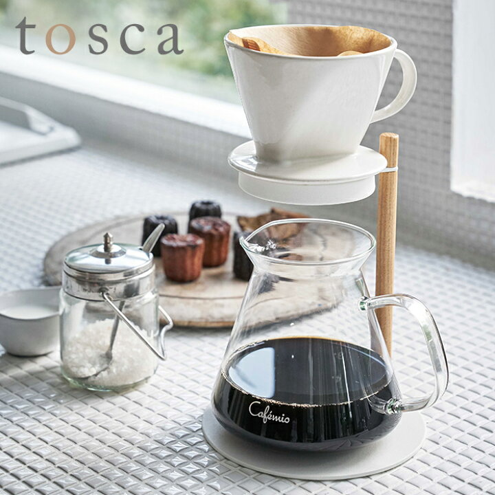 楽天市場 コーヒードリッパースタンド シングル トスカ ドリッパースタンド おしゃれ 北欧 木製 Tosca ドリップスタンド コーヒー器具 コーヒー ハンドドリップ ドリッパー ドリップ キッチン キッチン小物 3905 木製 山崎実業 ナチュラル シンプル ホワイト 送料