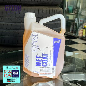 コーティング剤 洗車 撥水 艶 スプレー 簡単施工 コート剤 ガラス 塗装面 樹脂パーツ ホイール ジーオン ニュー ウェットコート 4000ml Q2M-NWC400