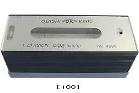 大菱計器製作所 AD101 平形水準器 工作用 呼寸法100mm OBISHI