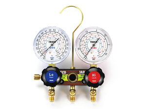 �C�`�l��TASCO TA124AH-2 �����x�Q�[�W�t�}�j�z�[���h�L�b�g R404A R407C R507A R134a�p