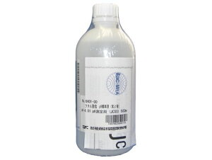 佐藤計量器 6401-00 pH標準液 フタル酸塩標準液 pH4.01 500ml JCSS SATO