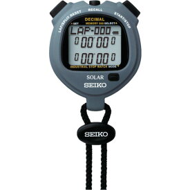 SEIKO SVAJ999 ストップウオッチ ソーラー インダストリアル グレー