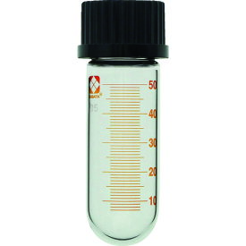 柴田科学 010280-505A 遠心沈殿管 丸底形 ネジ口 目盛付 50mL 5入