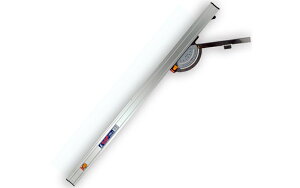 (直送)シンワ 78450 丸ノコガイド定規 フリーアングル ワンタッチ 1M