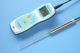 サーモポート TP-100MR 防水ハンディ温度計 サニタリーサーモ センサTSP-100付属 防水温度計
